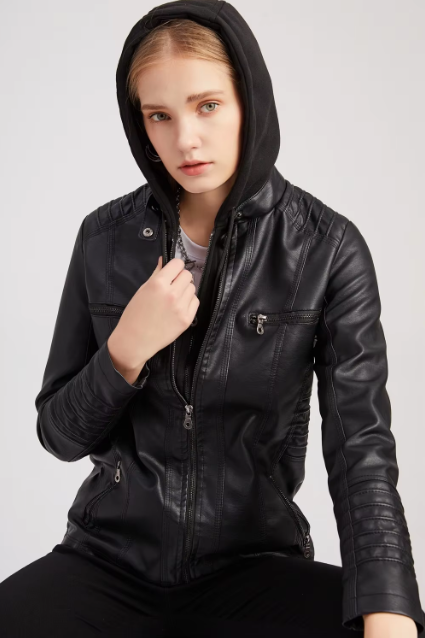 Zaneta | Veste en cuir tendance pour femmes