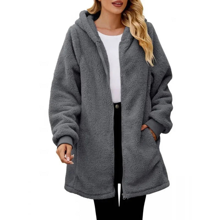 Elza - Veste Polaire Oversize Élégante à Capuche