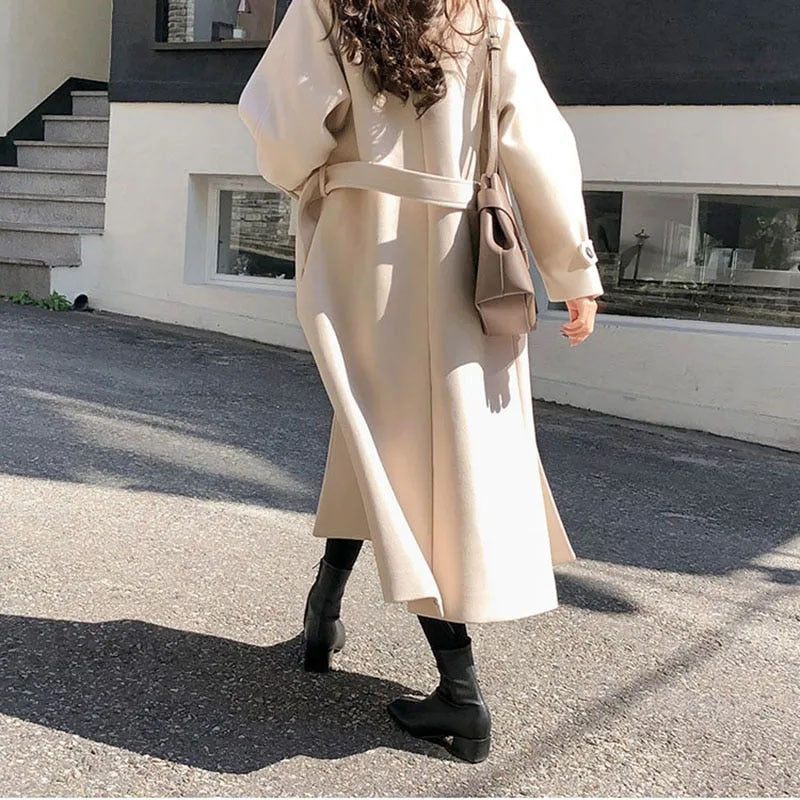 Una | Manteau en laine élégant pour femmes
