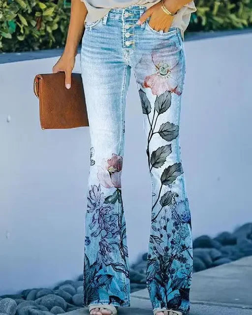 Elvi | Jean évasé tendance pour femmes