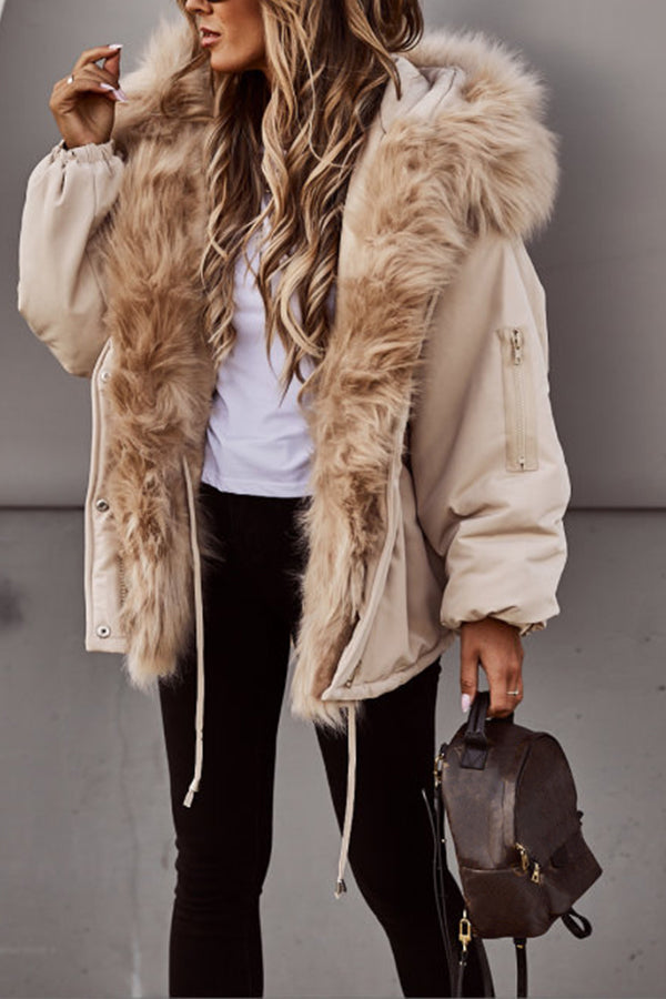 Femme Hiver Court Parka – Alina