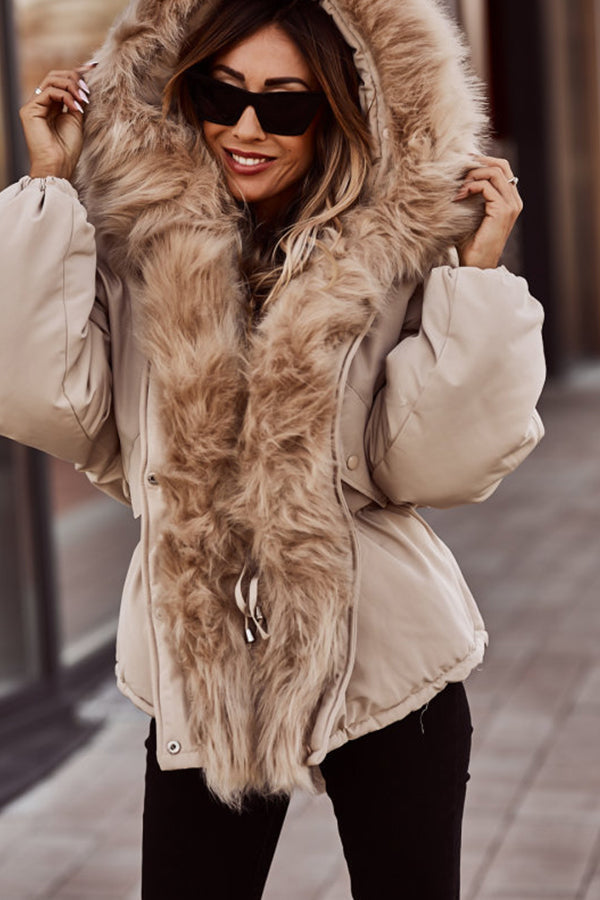 Femme Hiver Court Parka – Alina