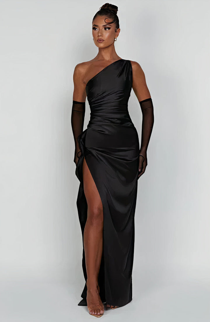 Dragica | Robe de cocktail une épaule