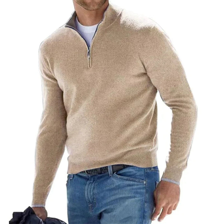 Homme Camionneur Fermeture Éclair Pull – Xavier