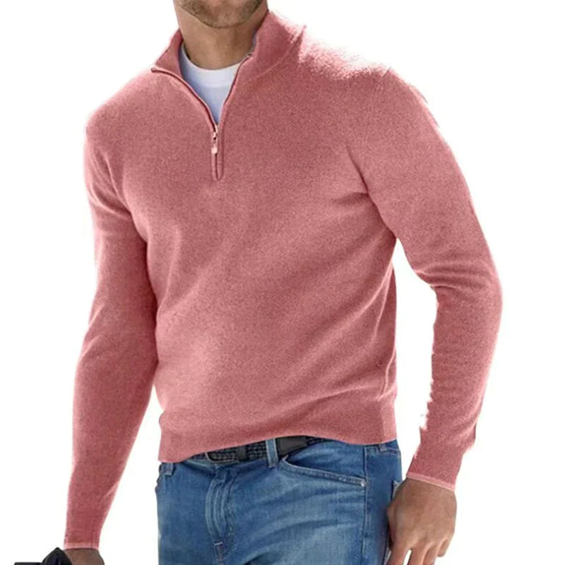 Homme Camionneur Fermeture Éclair Pull – Xavier