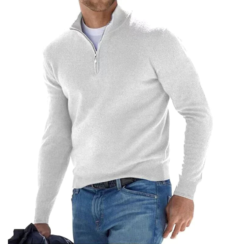 Homme Camionneur Fermeture Éclair Pull – Xavier