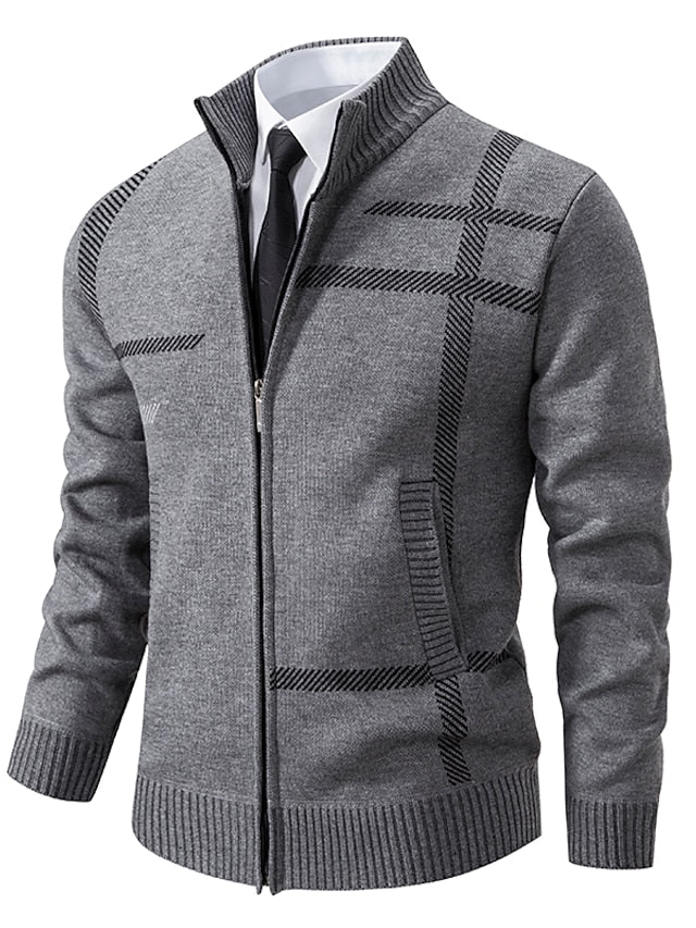Homme Camionneur Fermeture Éclair Pull – Aiden