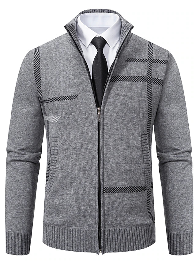 Homme Camionneur Fermeture Éclair Pull – Aiden