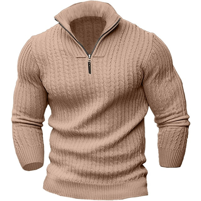 Homme Long Camionneur Pull – Hugo