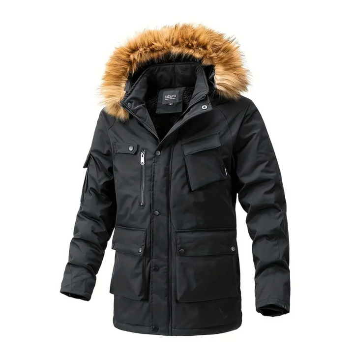 Jason | Manteau d'hiver Homme Noir