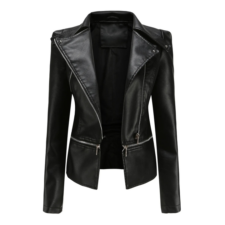 Shayna | Veste en cuir élégante pour femmes