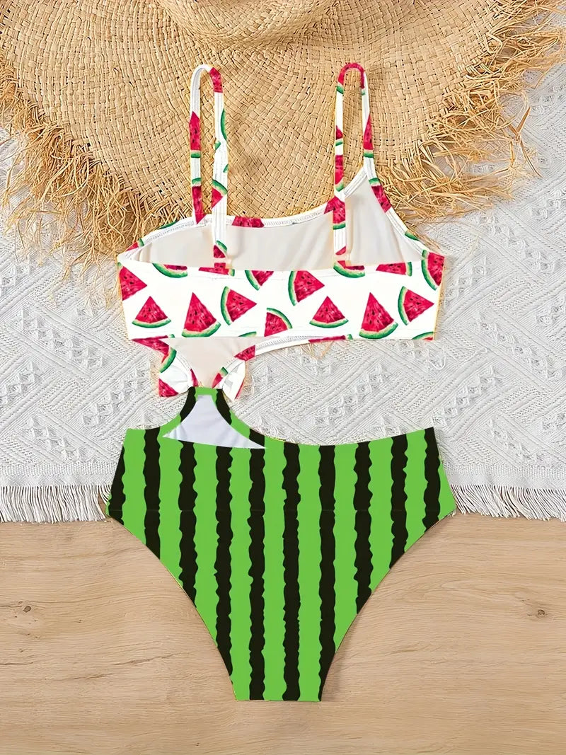 Zane | Bikini une-pièce fleuri adorable pour femmes