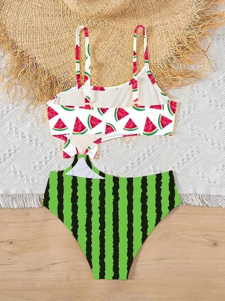 Zane | Bikini une-pièce fleuri adorable pour femmes