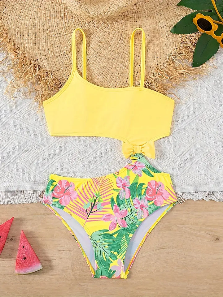 Zane | Bikini une-pièce fleuri adorable pour femmes