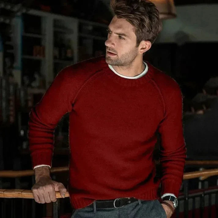 Niclas | Pull Ronde Col pour Hommes