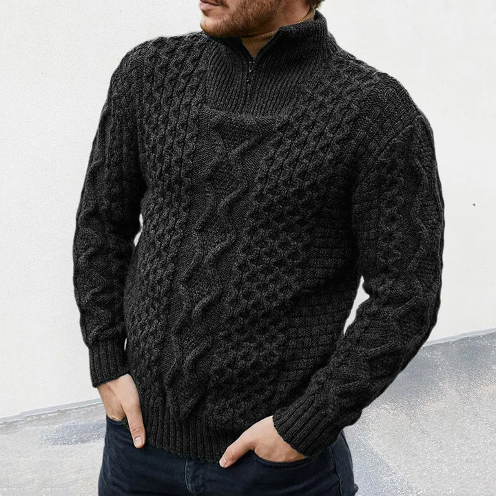 Frederic | Tricot Moderne à Col Montant pour Hommes