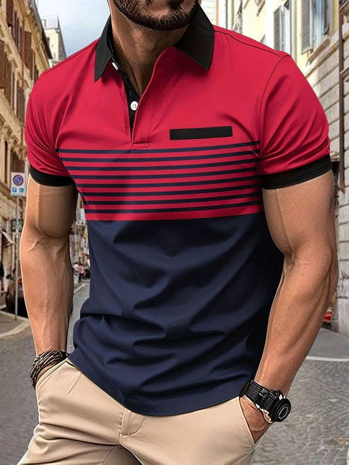 Mustafa | Chemise à rayures décontractée pour hommes
