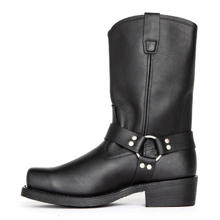 Valeriana | Bottines Courtes à Talon Carré pour Femmes