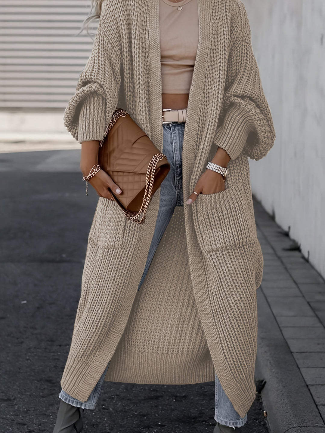 Myung | Cardigan décontracté en laine pour femmes