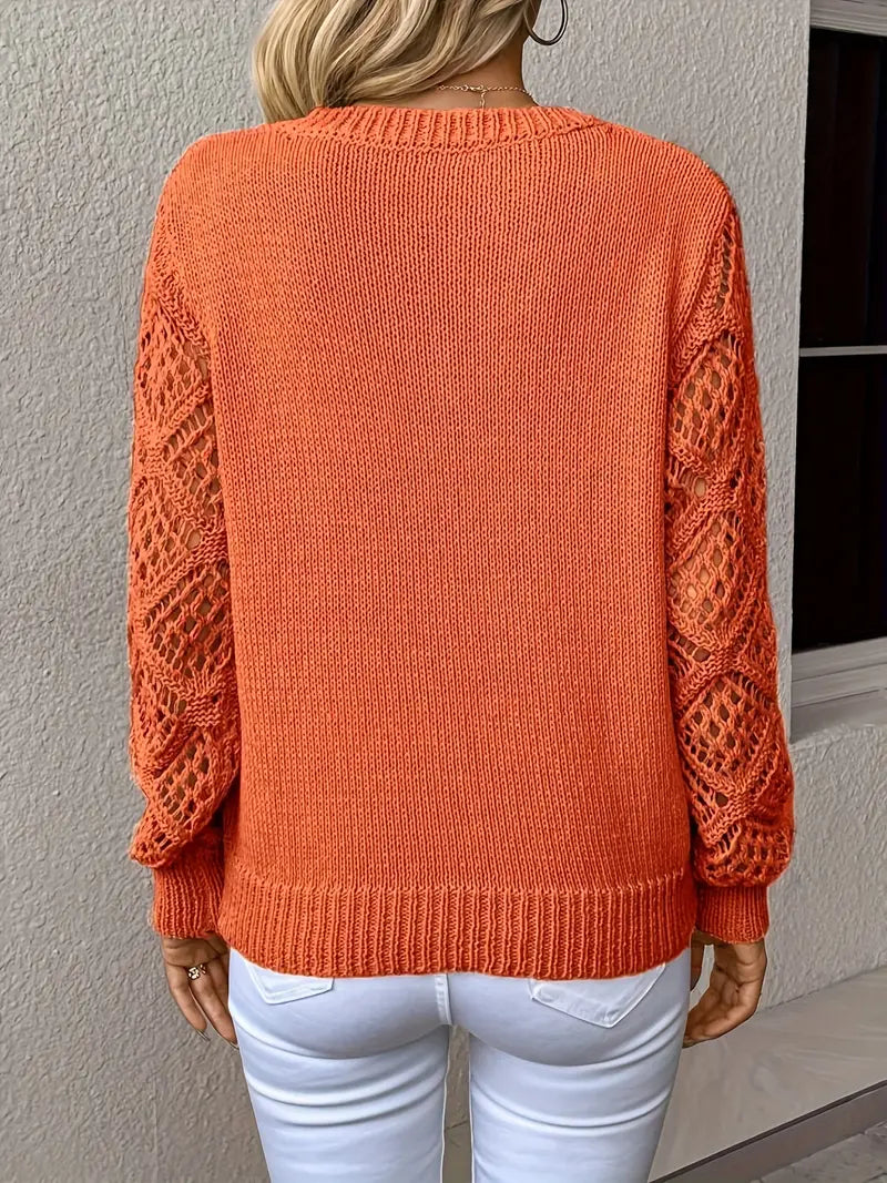 Kaia | Pull élégant avec col en V