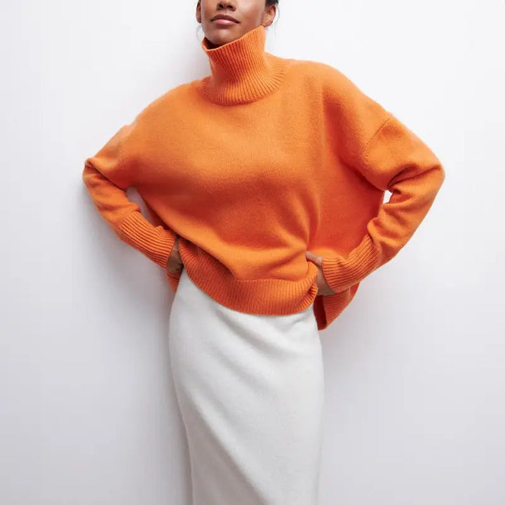Alfreda | Pull à col roulé élégant pour femmes