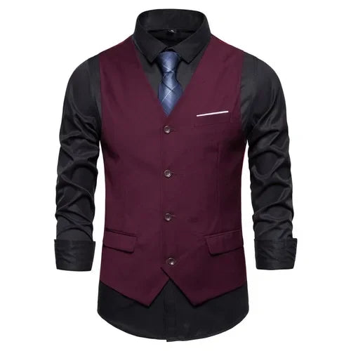 Homme Noir Sans Manche Gilet – Bud