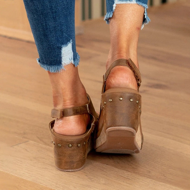 Sneha | Sandales d'été en cuir