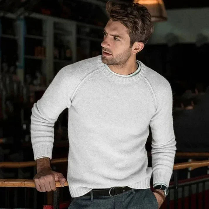 Niclas | Pull Ronde Col pour Hommes
