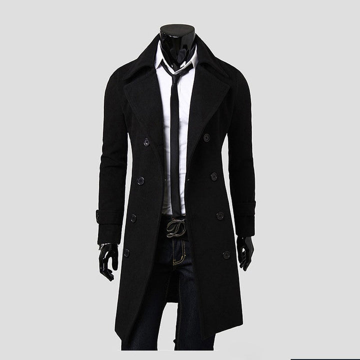 Philippos | Trench classique et élégant pour hommes