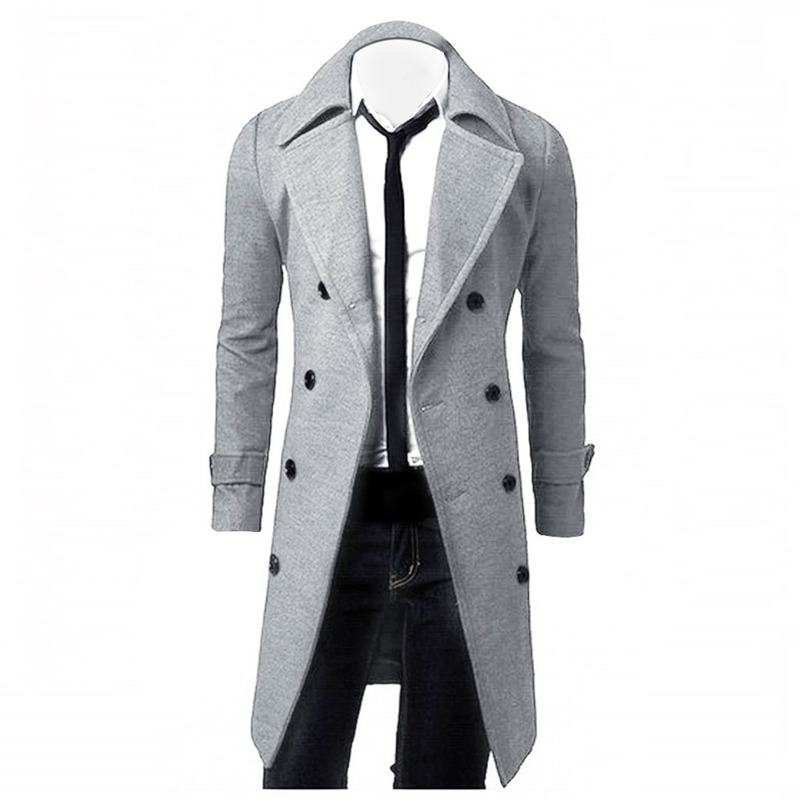 Philippos | Trench classique et élégant pour hommes