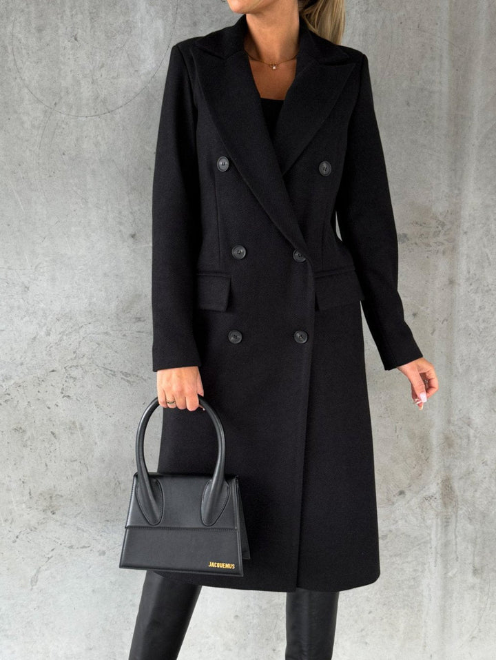 Casandra - Trench-coat élégant et stylé à boutons