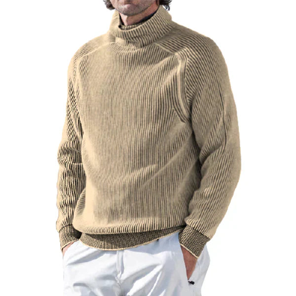 Narayanan | Pull chaud avec col pour hommes