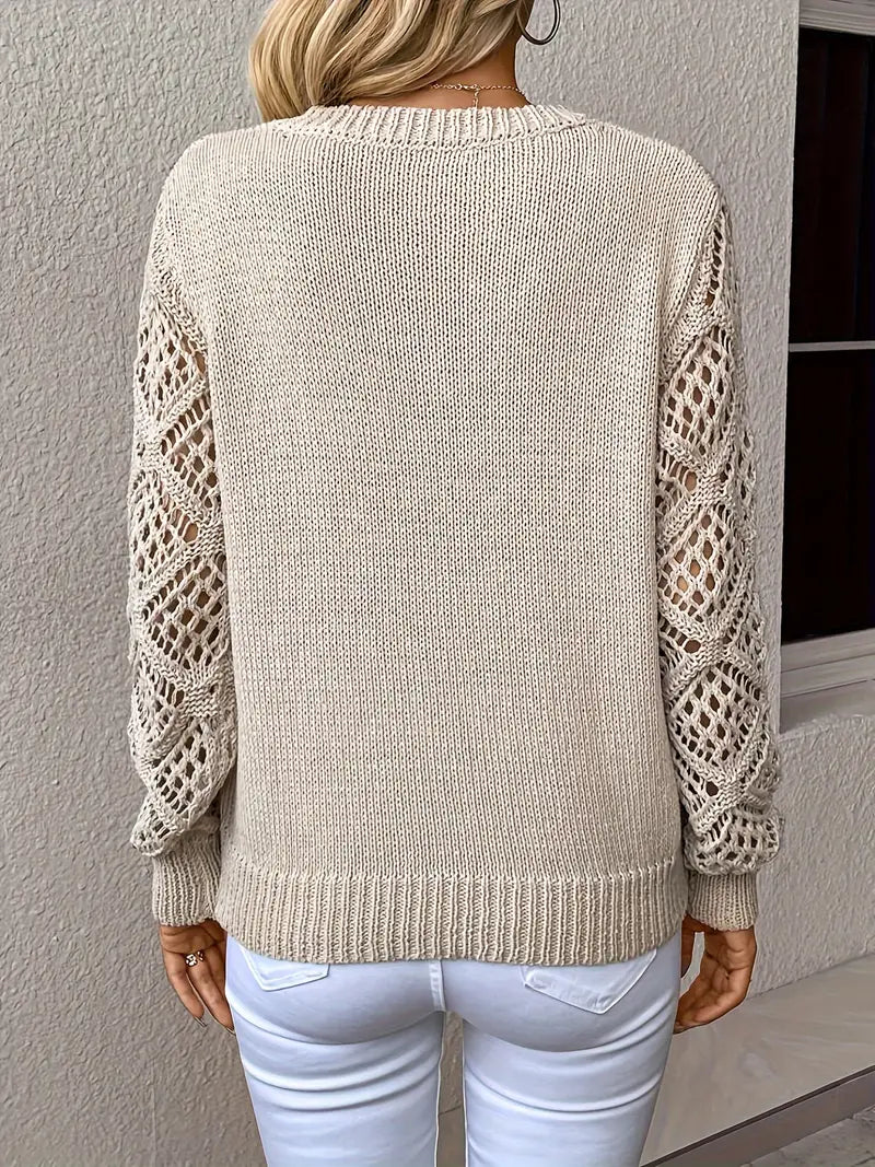 Kaia | Pull élégant avec col en V