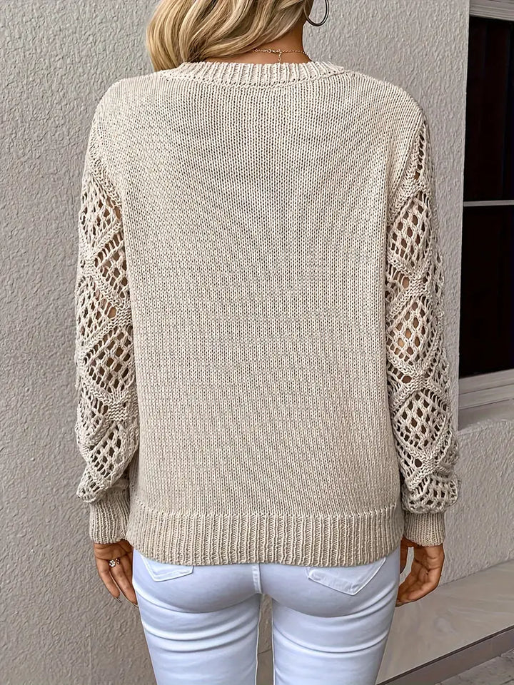 Kaia | Pull élégant avec col en V