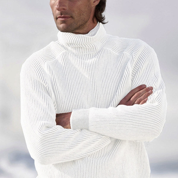 Narayanan | Pull chaud avec col pour hommes