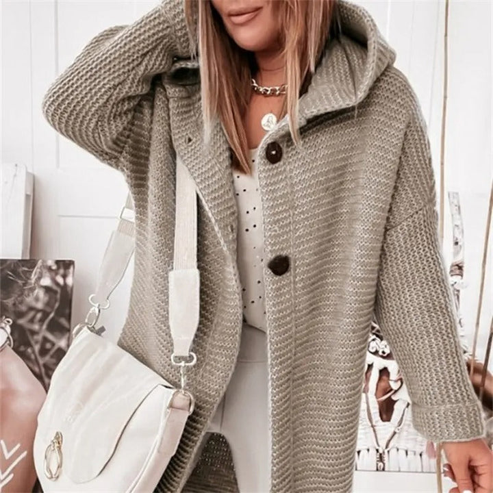 Maireadd | Cardigan en cachemire à capuche pour femmes