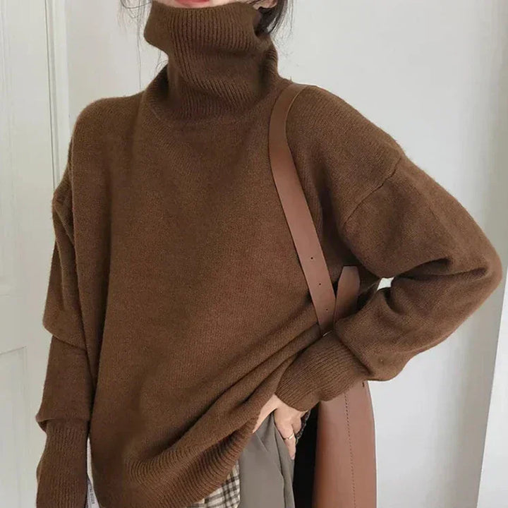 Buffy | Pull col roulé élégant pour femmes