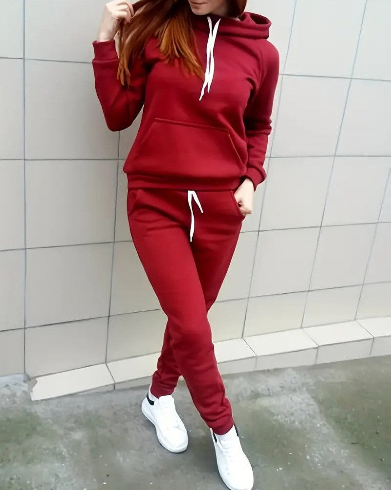 Sanaya - Ensemble décontracté veste à capuche et pantalon