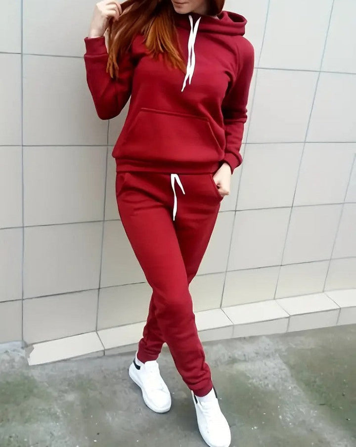 Sanaya - Ensemble décontracté veste à capuche et pantalon