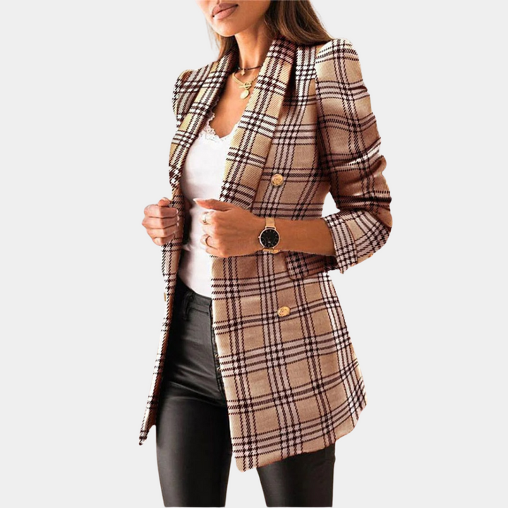 Debbie - Blazer élégant à double boutonnage