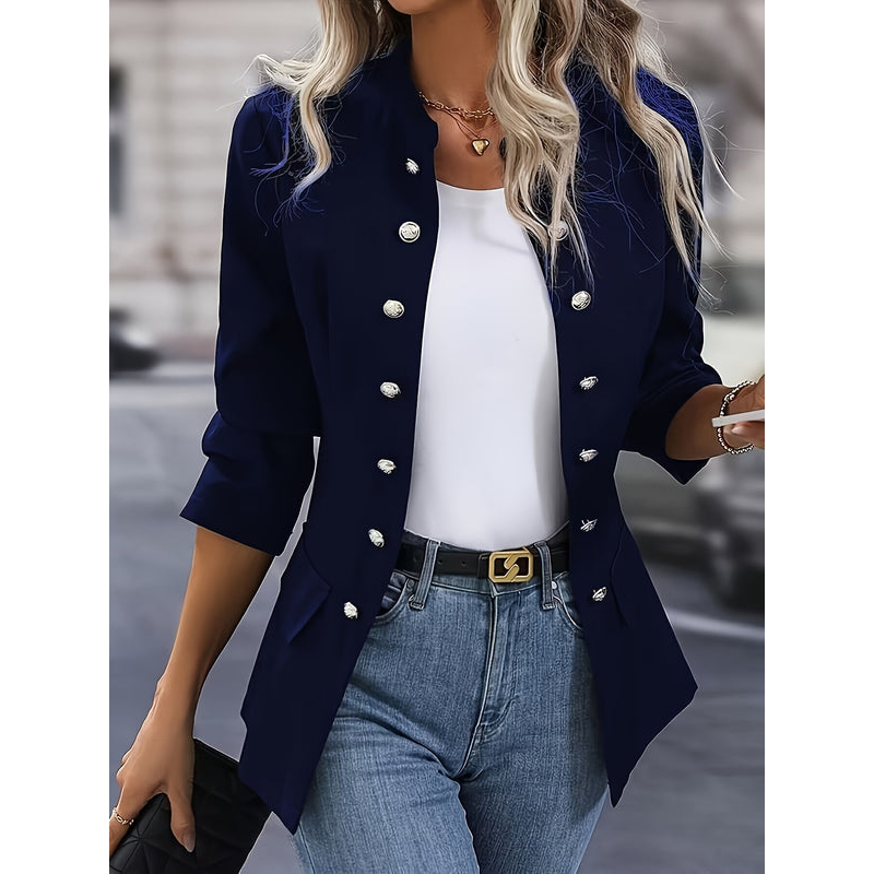 Haydee - Veste blazer élégante à double boutonnage