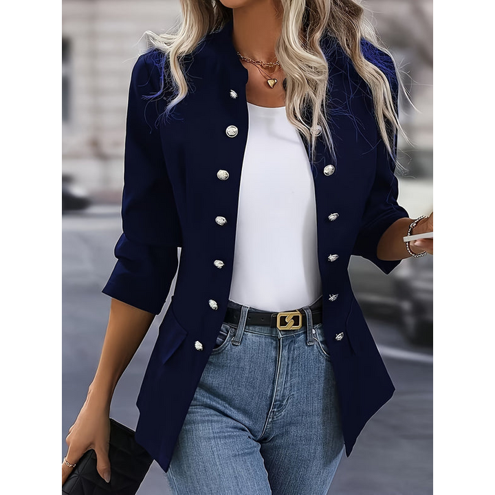 Haydee - Veste blazer élégante à double boutonnage