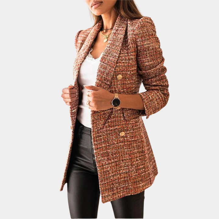 Debbie - Blazer élégant à double boutonnage