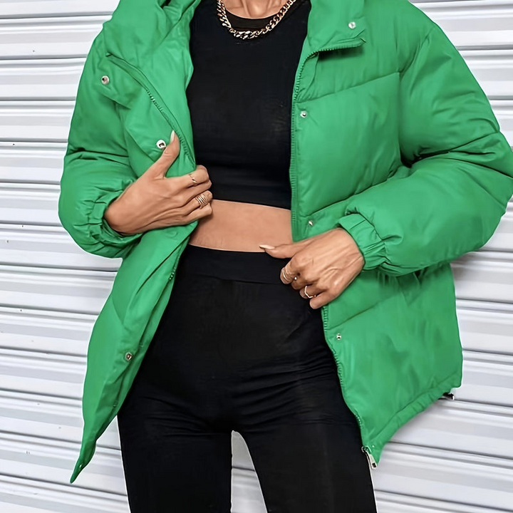 Hiraya - Veste matelassée chaude ample avec capuche