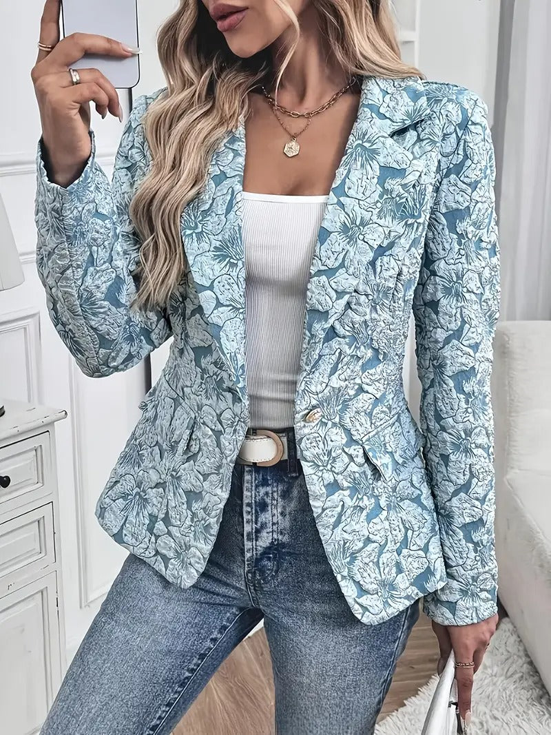 Kamari - Blazer floral élégant et polyvalent