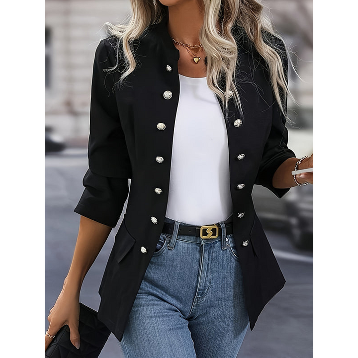 Haydee - Veste blazer élégante à double boutonnage