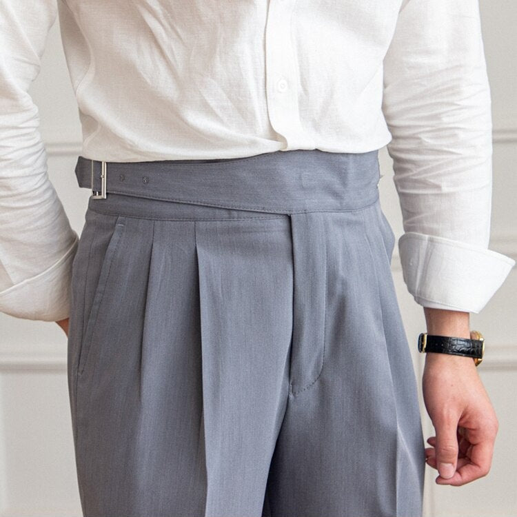 Epikouros | Pantalon stylé avec boucle pour hommes
