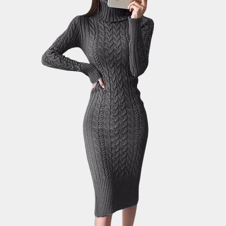 Rajani | Robe pull en maille décontractée pour femmes