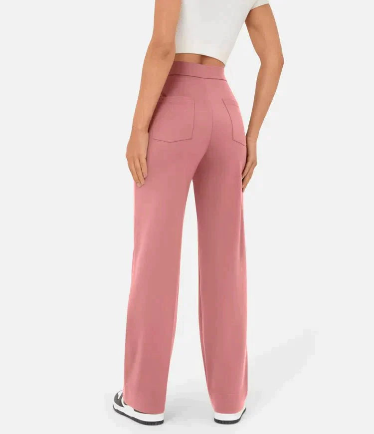 Gisela | Pantalon élastique taille haute