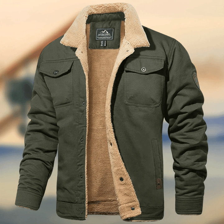 Porfinner | Veste chaude à col pour hommes